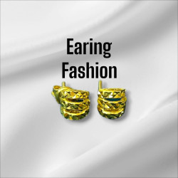 GOLD 916 EARING (1722) - Weight: 1.89 g