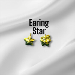 GOLD 916 EARING (3499) - Weight: 1.25 g