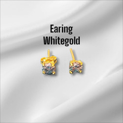 GOLD 916 EARING (2515) - Weight: 1.94 g