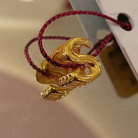 GOLD 916 BEAD S (4914) - Weight: 0.87 g