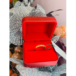 GOLD 916 RING (0304) - Weight: 1.24 g